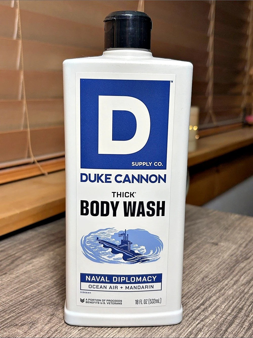🍒5 for $40🍒 Duke Cannon Thick Body Wash Naval Diplomacy 18 fl oz